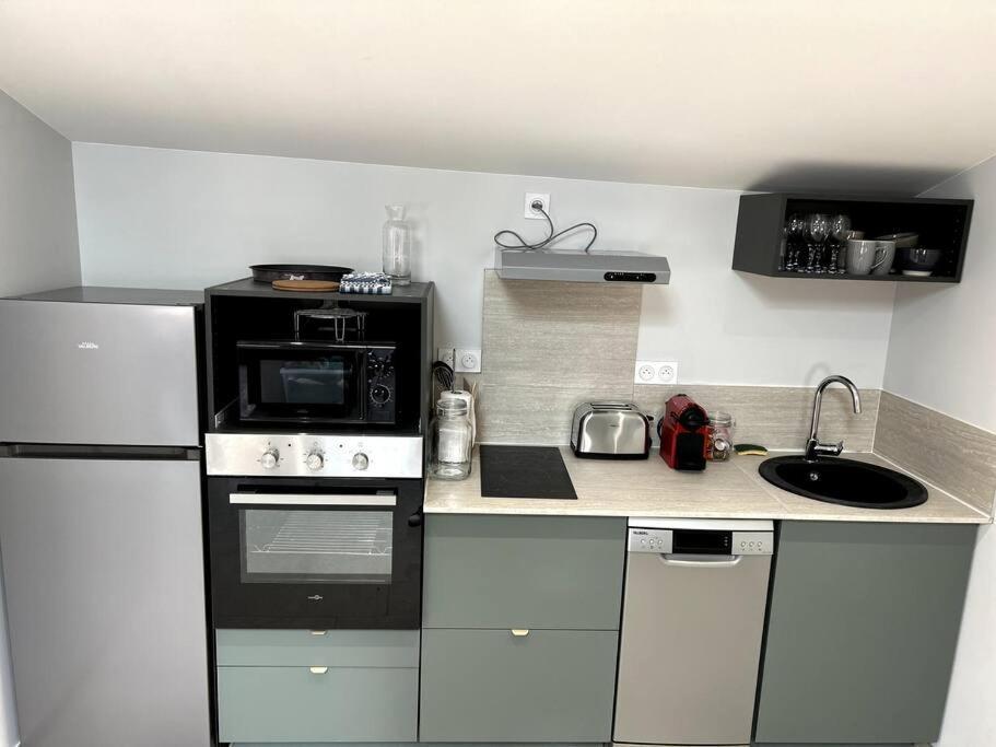 Le Cosy Grenier De Pauline Et Flo Apartment Cessenon-sur-Orb ภายนอก รูปภาพ